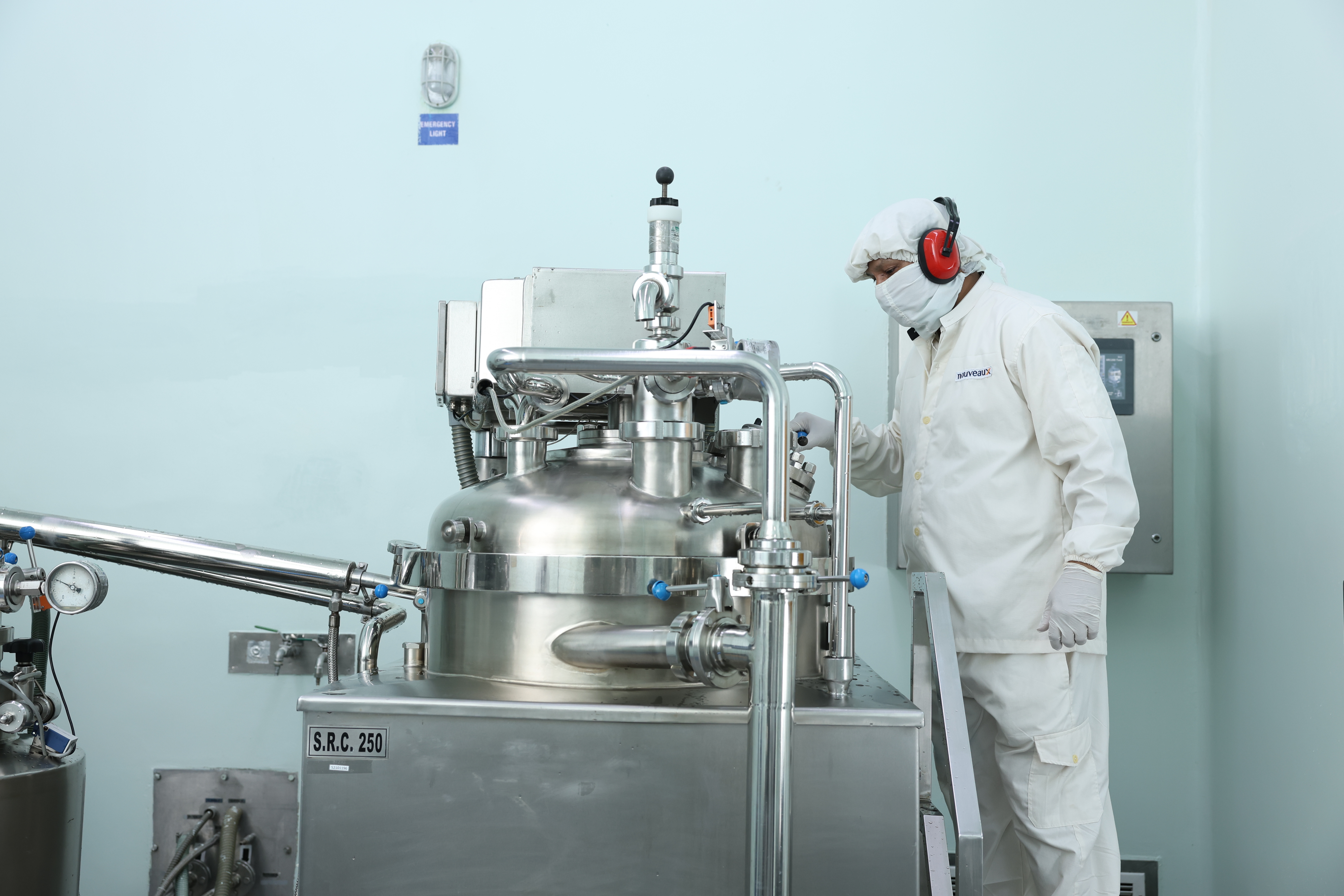 Scientists working in a laboratory